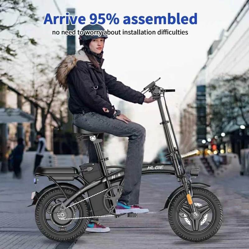 HLOIE Folding Electric Bike 48V 12Ah – Canada