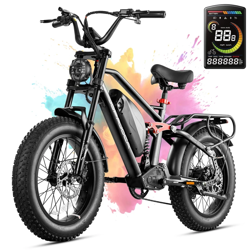 Eahora Luna Electric Bike 1000W Removable Battery Canada