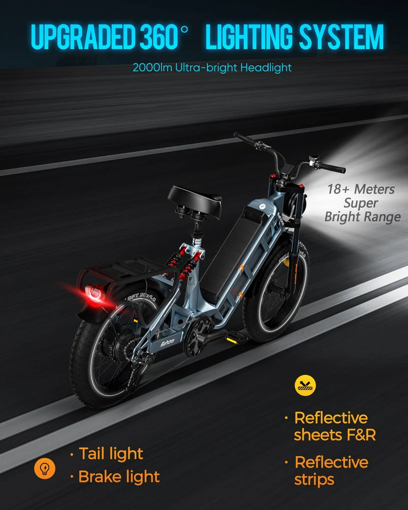 Eahora Juliet Pro II Dual Motor Electric Bike Canada