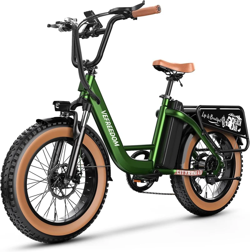 Vefreedom 1500W Peak Fat Tire E-Bike Canada