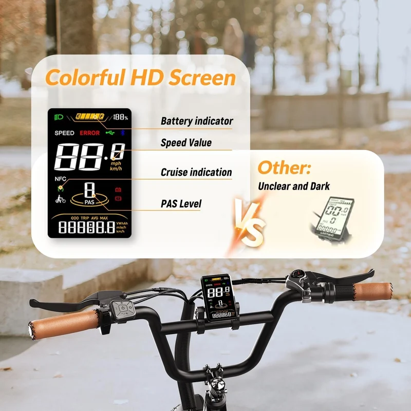 Vefreedom 1500W Peak Fat Tire E-Bike Canada