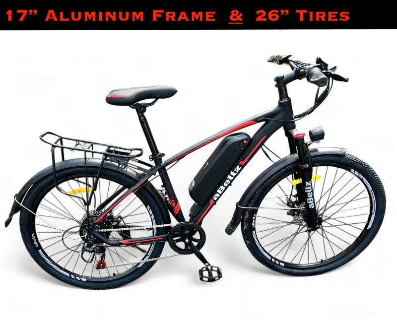 Abezil 26” 350W Electric Bike 468Wh Battery Canada