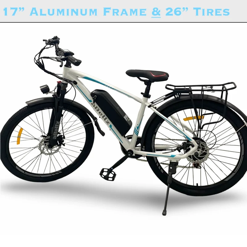 Abezil 26” 350W Electric Bike 468Wh Battery Canada