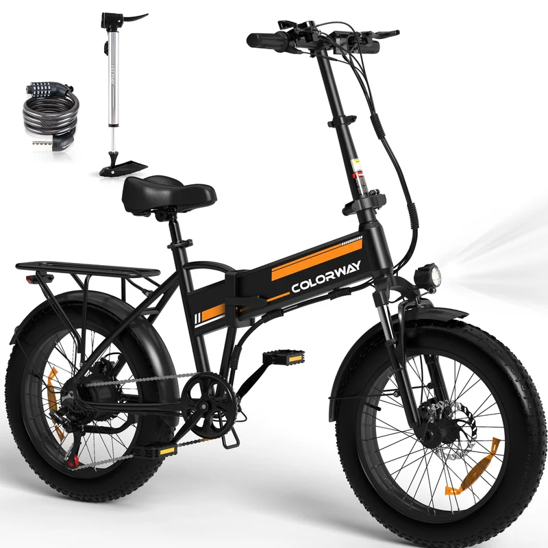 COLORWAY BK10 Electric Fat Tire Bike Canada