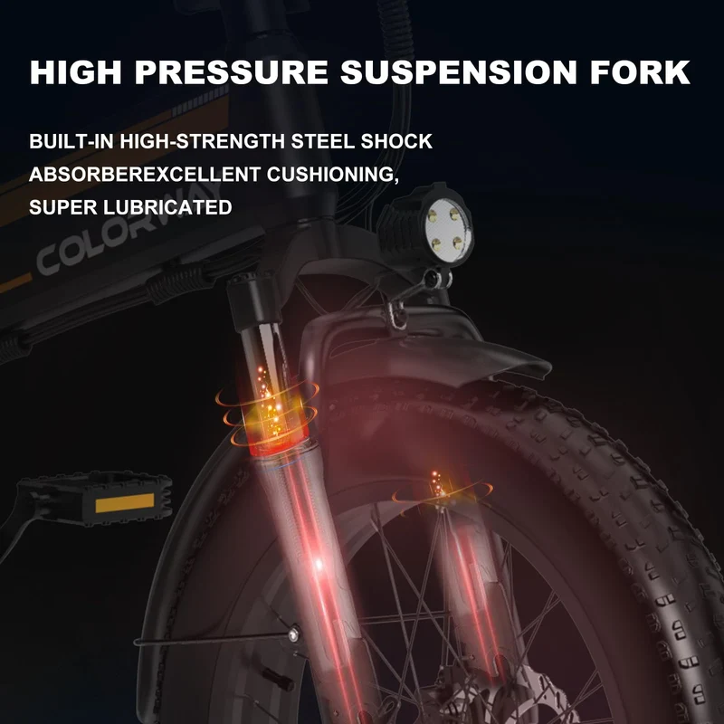 COLORWAY BK10 Electric Fat Tire Bike Canada