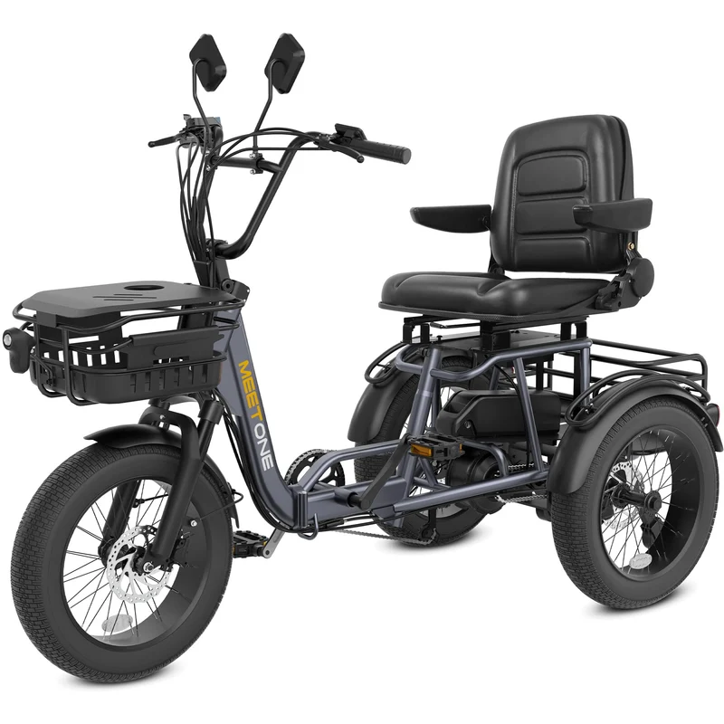MeetOne Breeze Folding Electric Trike 500W – Canada