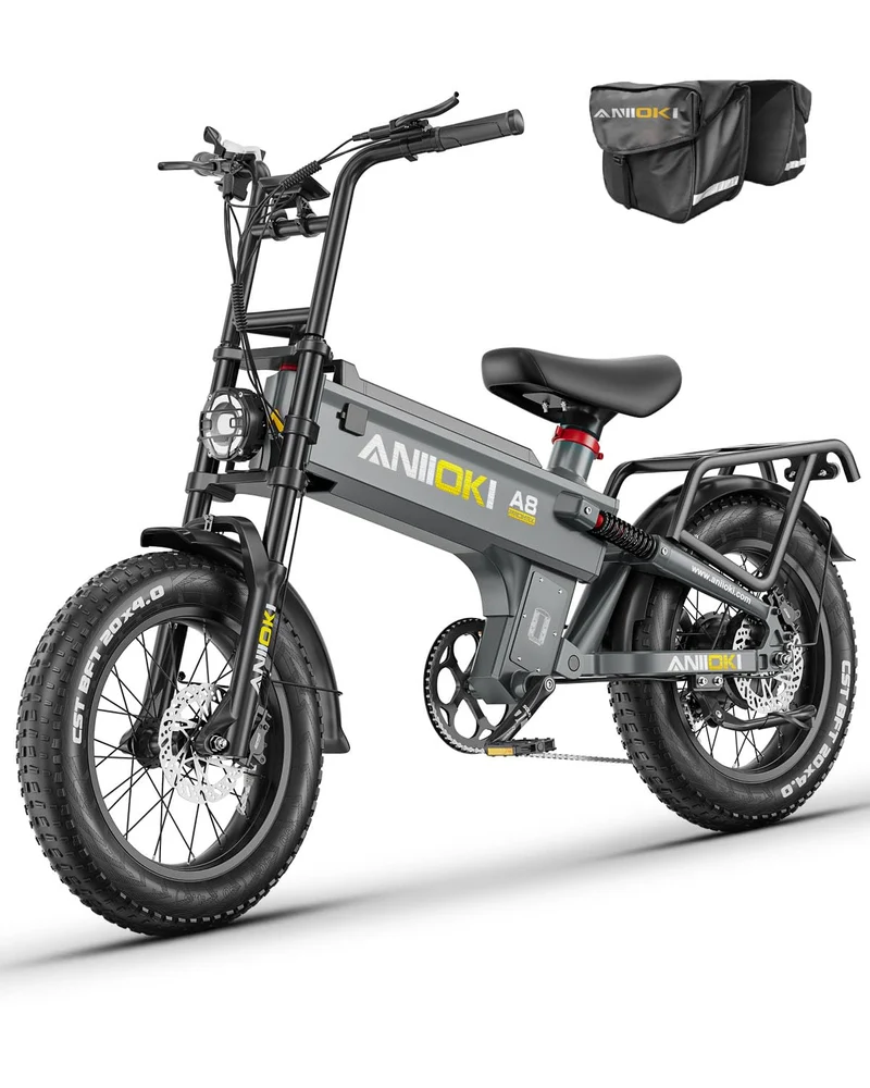 Aniioki A8 Pro Max Electric Bike (52V 70Ah, up to 150 km Range) Canada