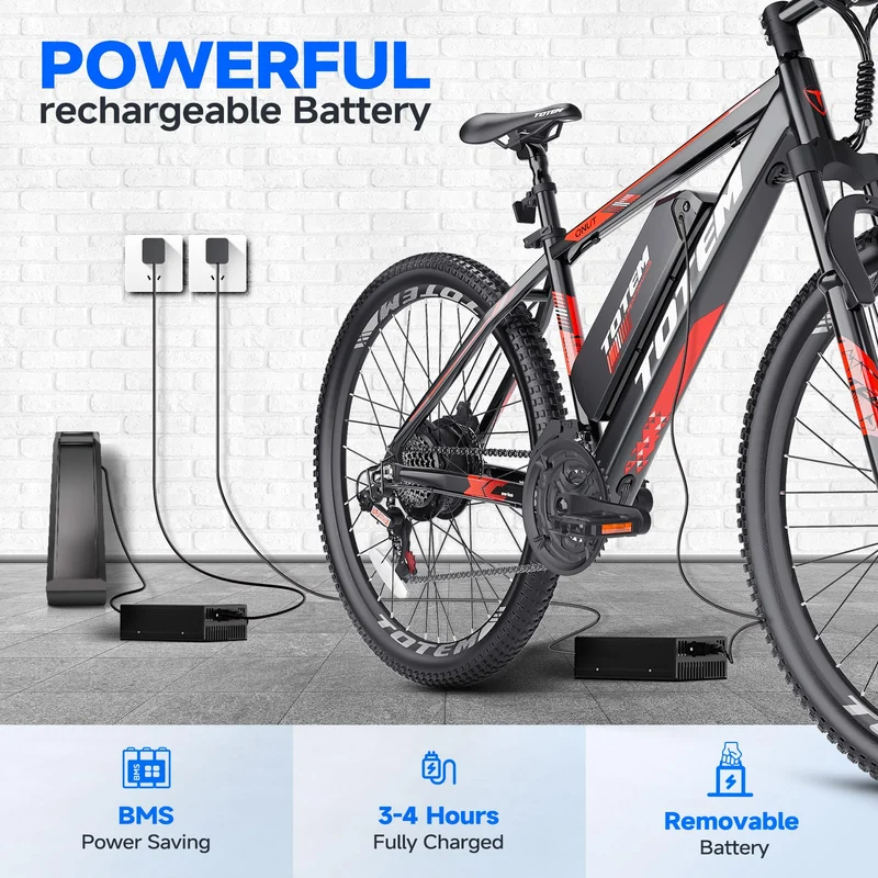 Totem Victor Electric Bike – 350W Brushless Motor Canada