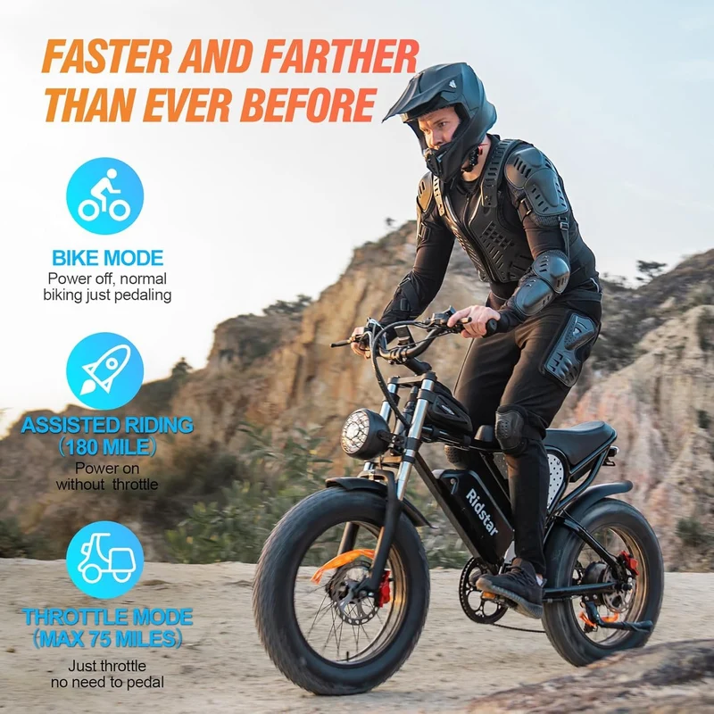 Ridstar Q20 Fat Tire Electric Bike Canada (2026)