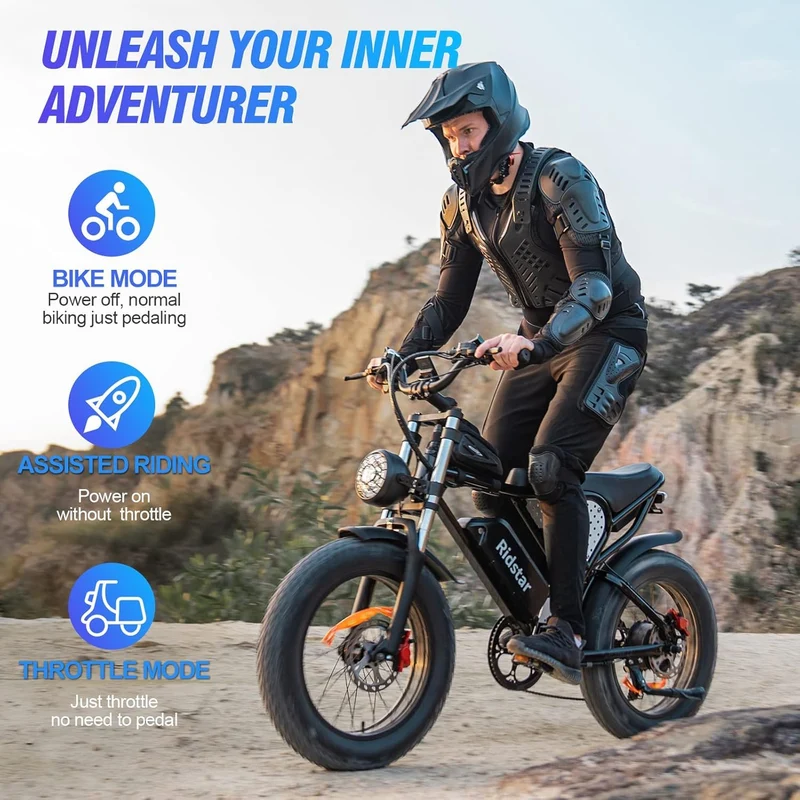 Ridstar Q20 Fat Tire Electric Bike Canada (2026)