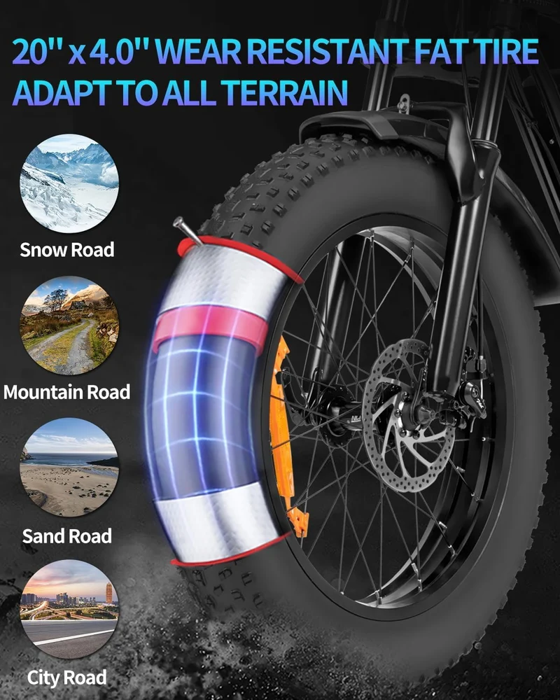 Ridstar Q20 Fat Tire Electric Bike Canada (2026)