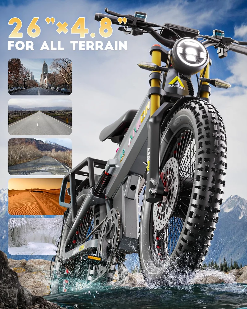 Aniioki A9 Pro Max Electric Bike 6000W Canada