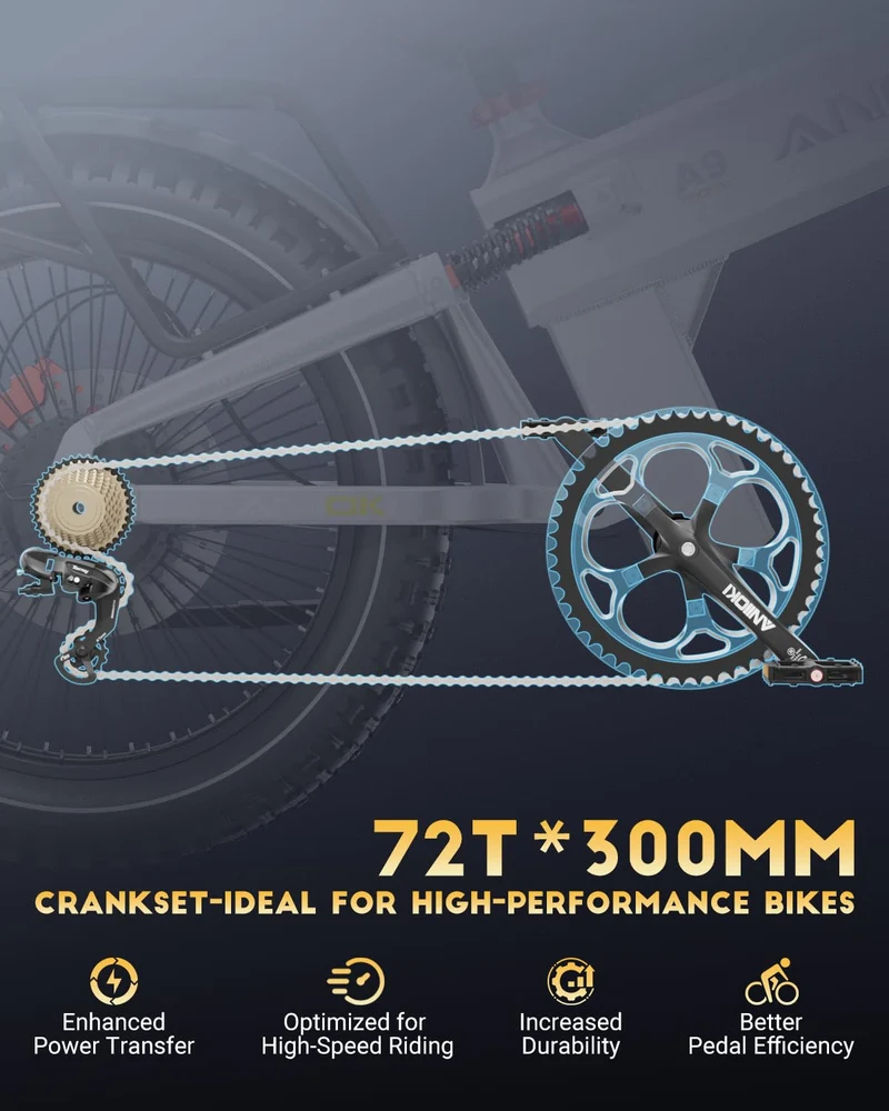Aniioki A9 Pro Max Electric Bike 6000W Canada