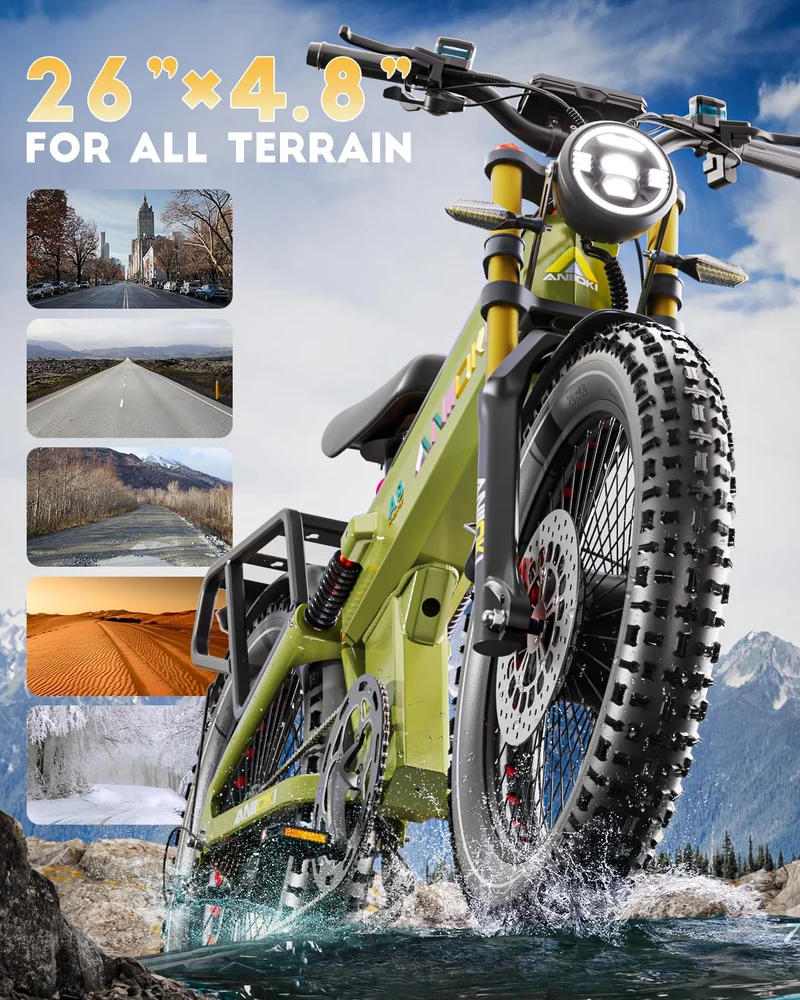 Aniioki A9 Pro Max Electric Bike 6000W Canada