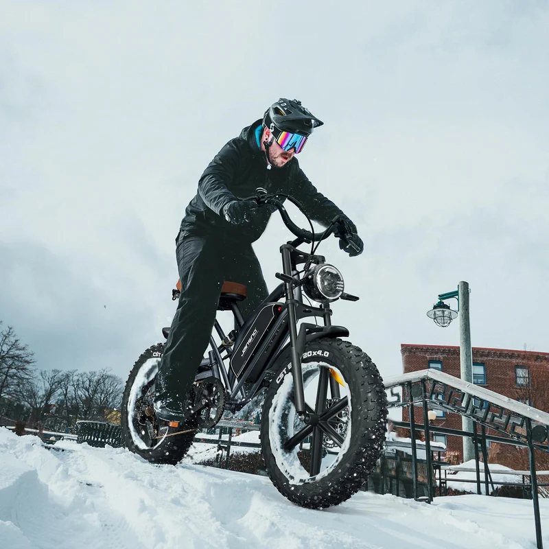 Jansno X50 Electric Bike – 750W Fat Tire E-Bike for Adults (Canada Model)