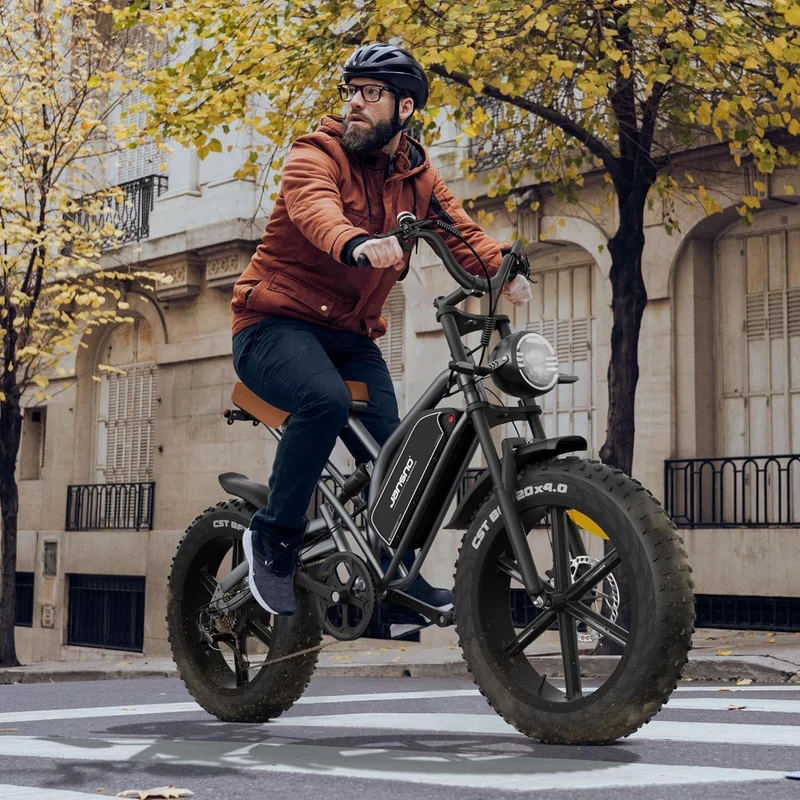 Jansno X50 Electric Bike – 750W Fat Tire E-Bike for Adults (Canada Model)