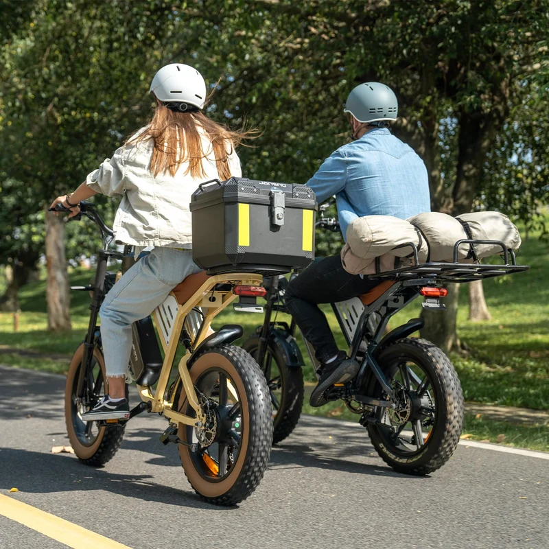 Jansno X70 Electric Bike Canada — Dual Battery, Long-Range Fat Tire E-Bike