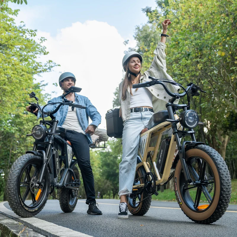 Jansno X70 Electric Bike Canada — Dual Battery, Long-Range Fat Tire E-Bike