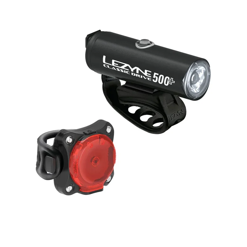 Lezyne CLASSIC DRIVE 500+ / ZECTO DRIVE 200+ PAIR