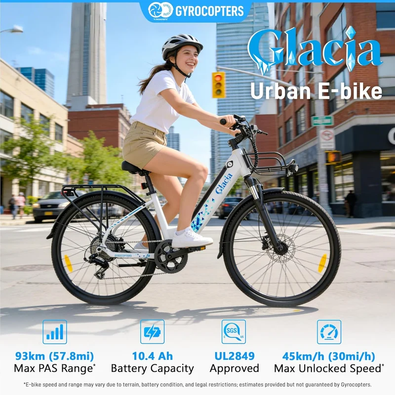 Gyrocopters Glacia Electric Bike Canada