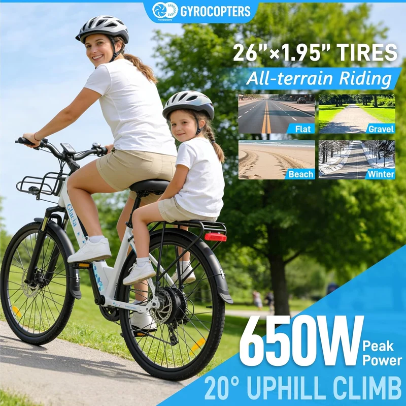 Gyrocopters Glacia Electric Bike Canada