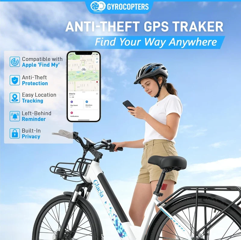 Gyrocopters Glacia Electric Bike Canada
