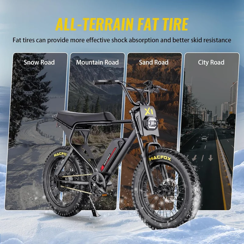 Macfox X1S Electric Bike Canada