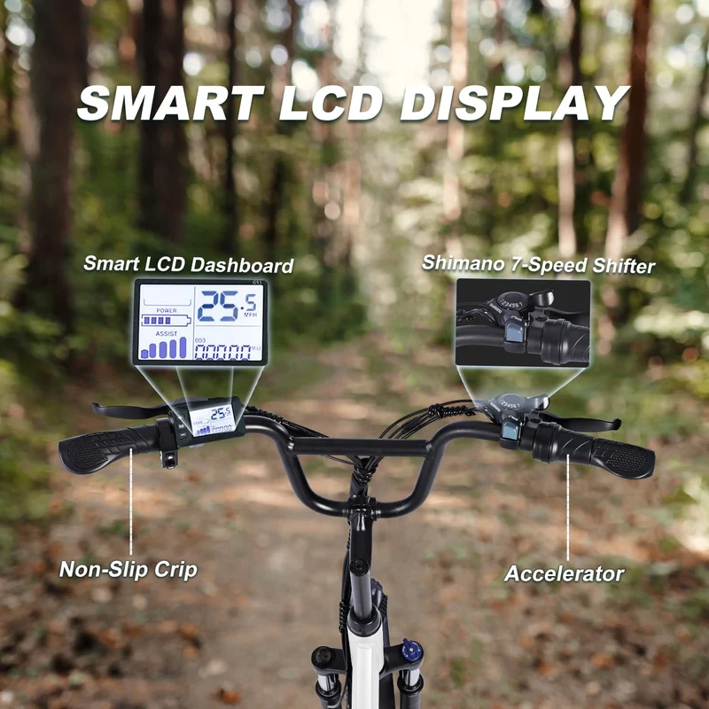 GELEISEN RP50 1000W Fat Tire E-Bike Canada