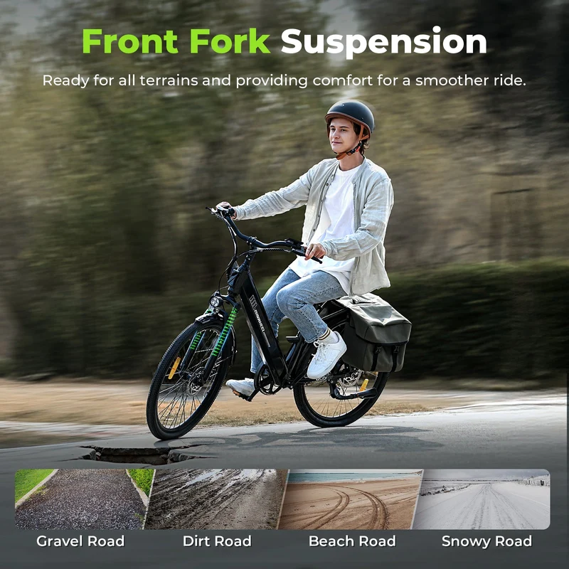 iSinwheel Ucitys Electric Cruiser Bike Canada