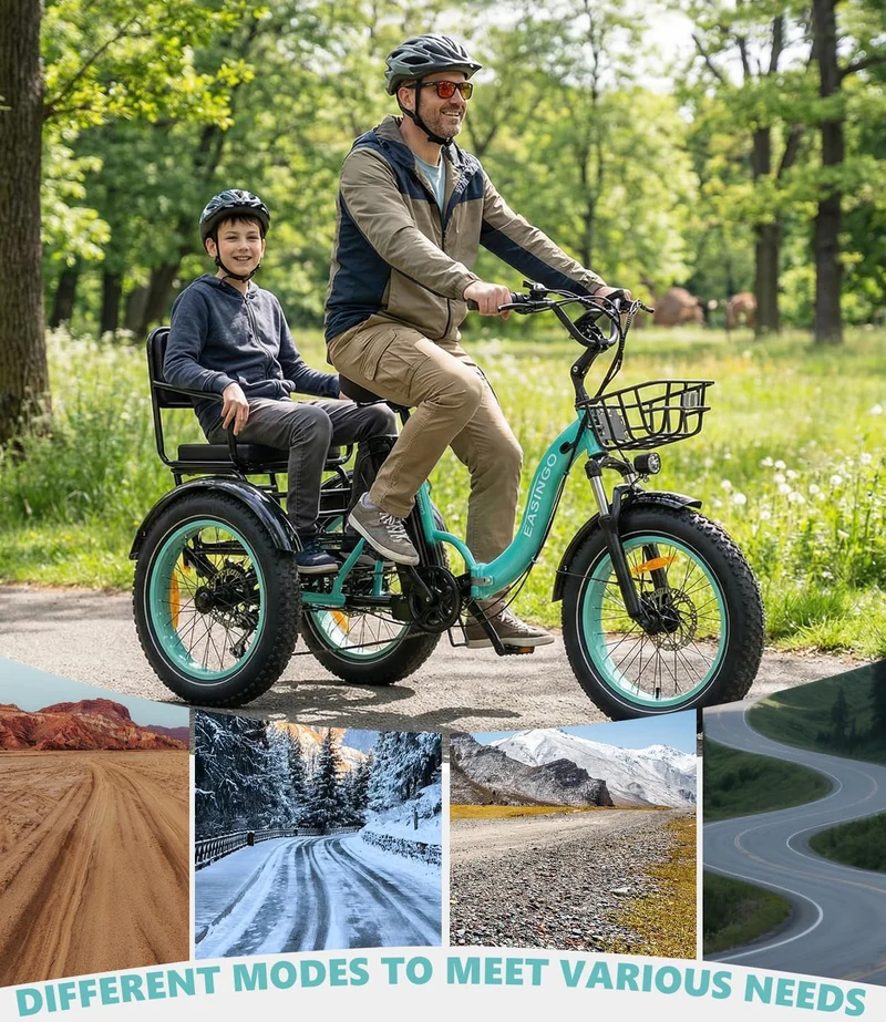 Ontrip Two Seater Electric Trike Canada