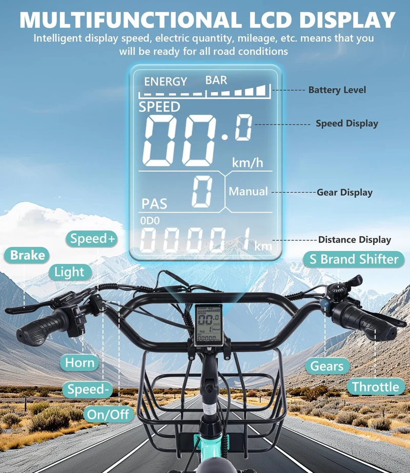 Ontrip Two Seater Electric Trike Canada