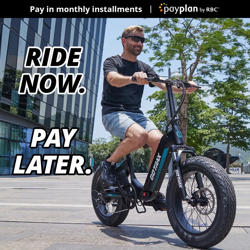 GOTRAX F5 / R6 Foldable Fat Tire Electric Bike Canada
