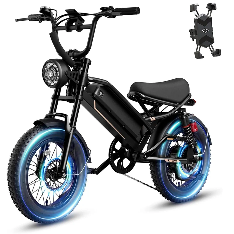YR16 1500W All-Terrain Fat Tire Electric Bike Canada