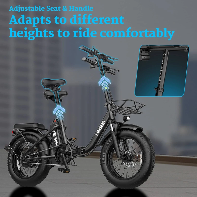 HiKeep D1 Folding Electric Bike 500W – Canada