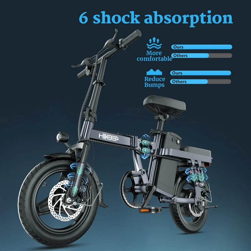HiKeep D1 Folding Electric Bike 500W – Canada