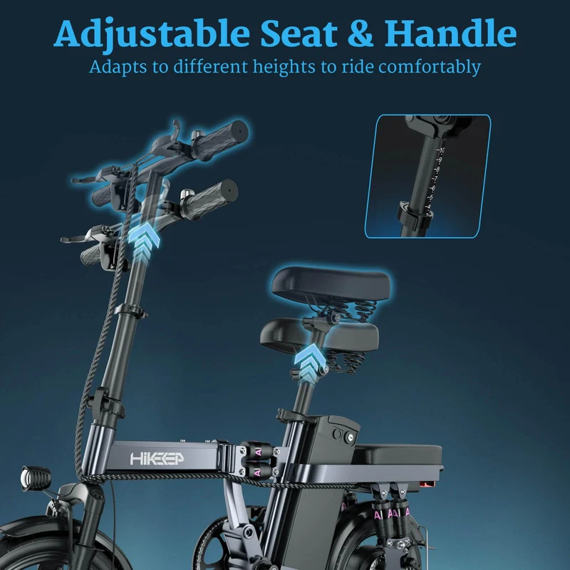 HiKeep D1 Folding Electric Bike 500W – Canada
