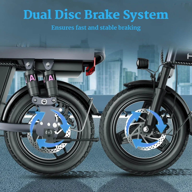 HiKeep D1 Folding Electric Bike 500W – Canada