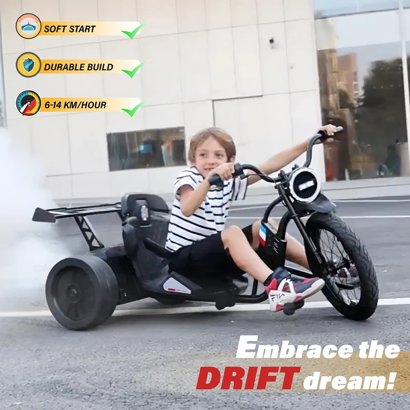 Voltz Toys 24V Drift Trike – Electric Ride-On Canada