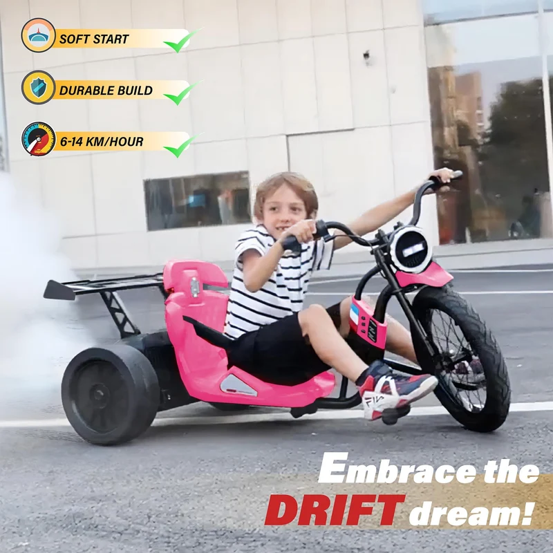Voltz Toys 24V Drift Trike – Electric Ride-On Canada