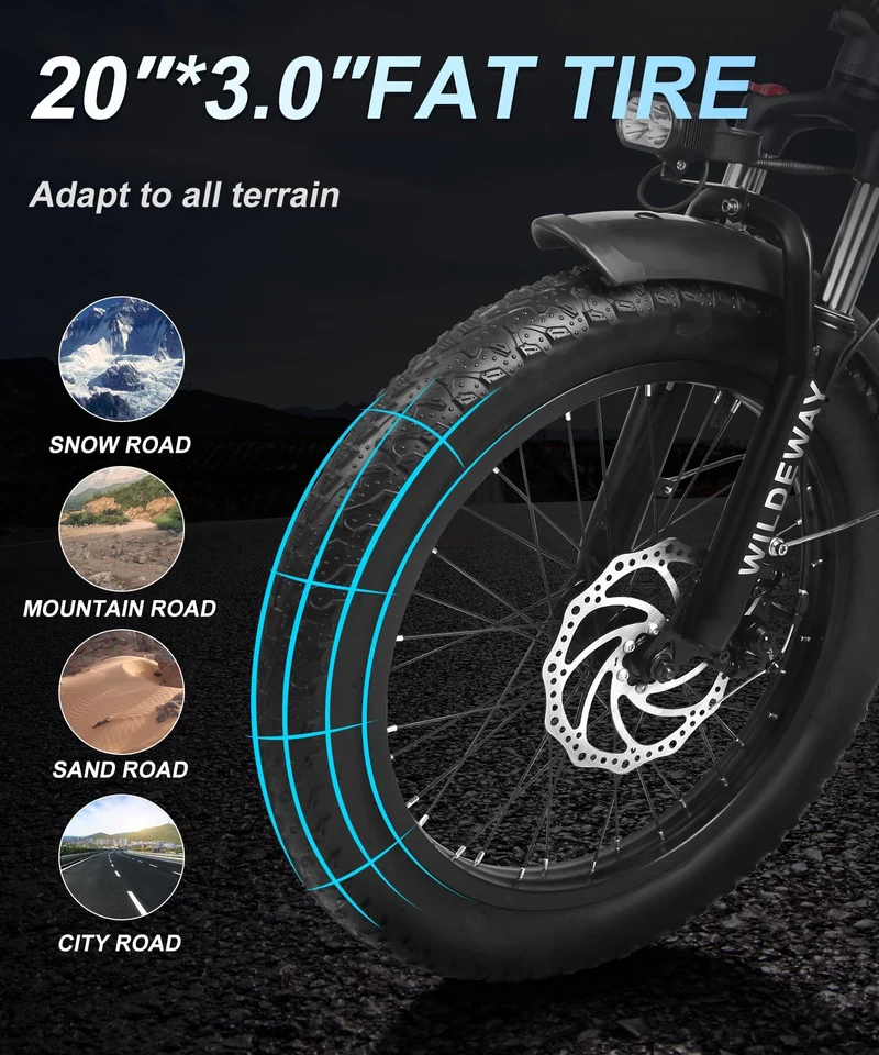 Wildeway FW11 Folding E-Bike (48V 32Ah, Long-Range) — Canada Specs & Legality