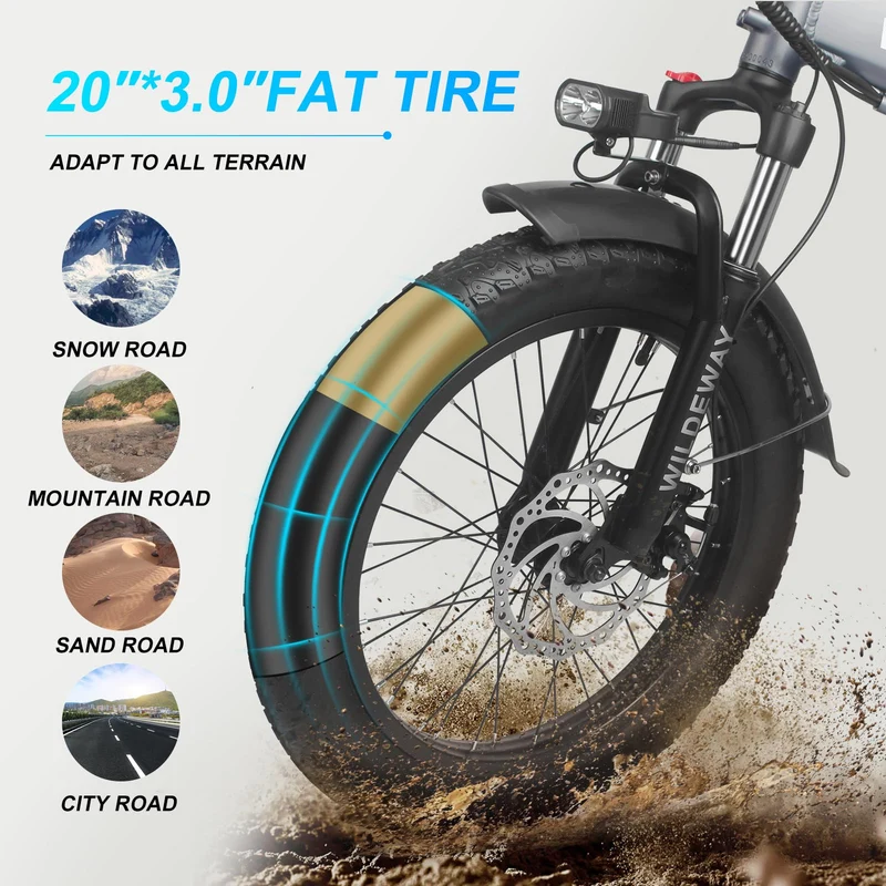 Wildeway FW11 Folding E-Bike (48V 32Ah, Long-Range) — Canada Specs & Legality