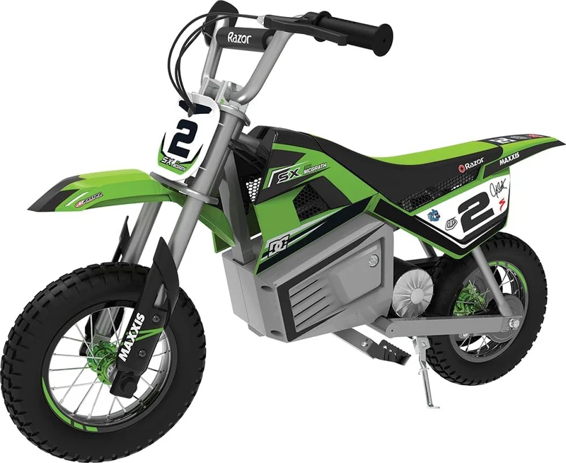 Razor SX350 McGrath Electric Dirt Bike (Kids/Teens) – Canada | Up to 22 km/h, High/Low Speed Control