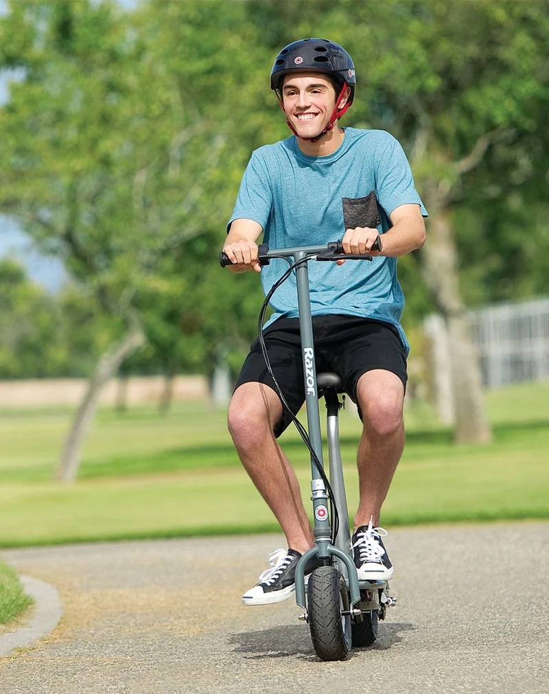 RAZOR E200S Seated Electric Scooter — 24V SLA, up to 19 km/h | Canada