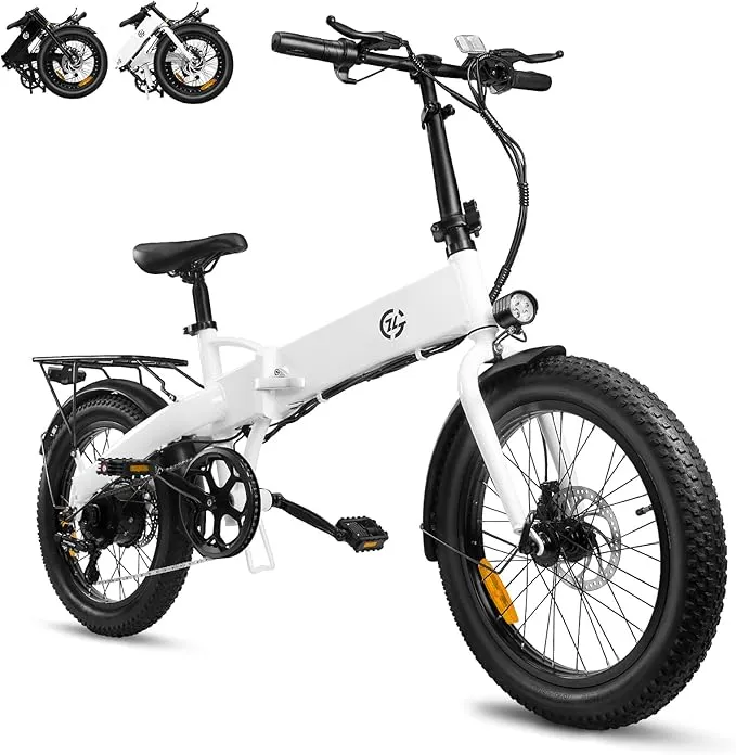 Jasion EB7 Folding E-Bike – Long Range Electric Bike Canada