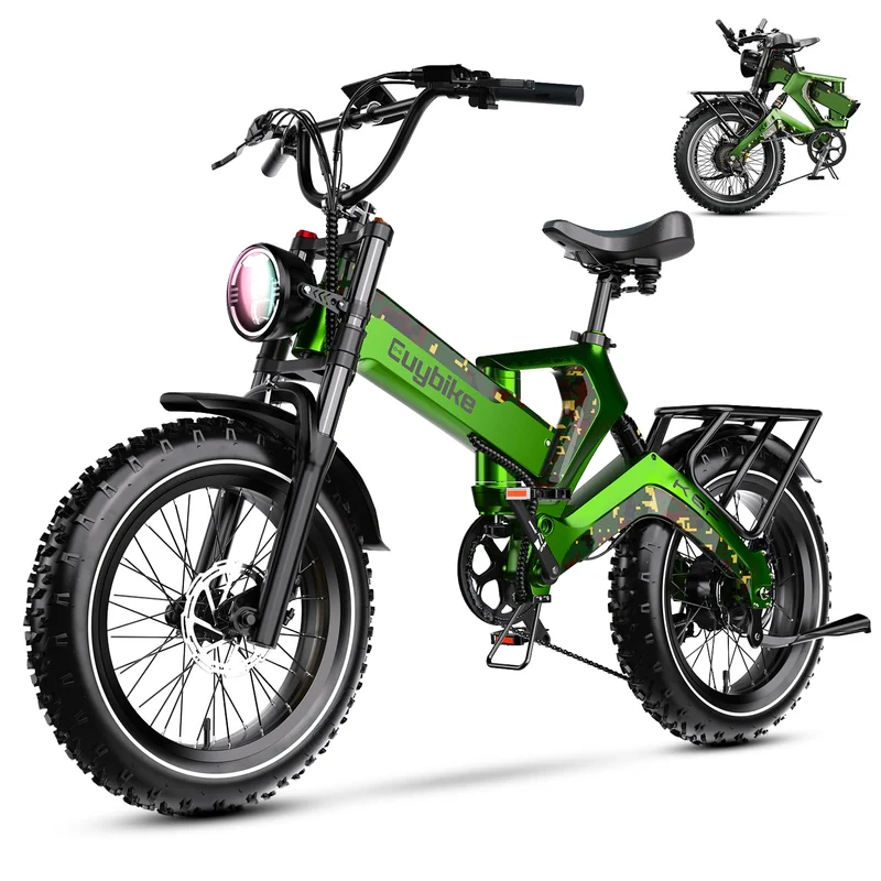 EUYBIKE K6 Pro Folding Fat-Tire E-Bike 2000W – Canada