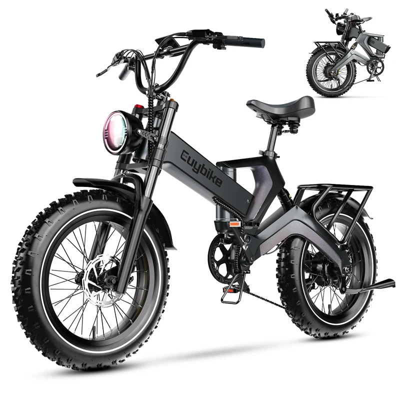 EUYBIKE K6 Pro Folding Fat-Tire E-Bike 2000W – Canada