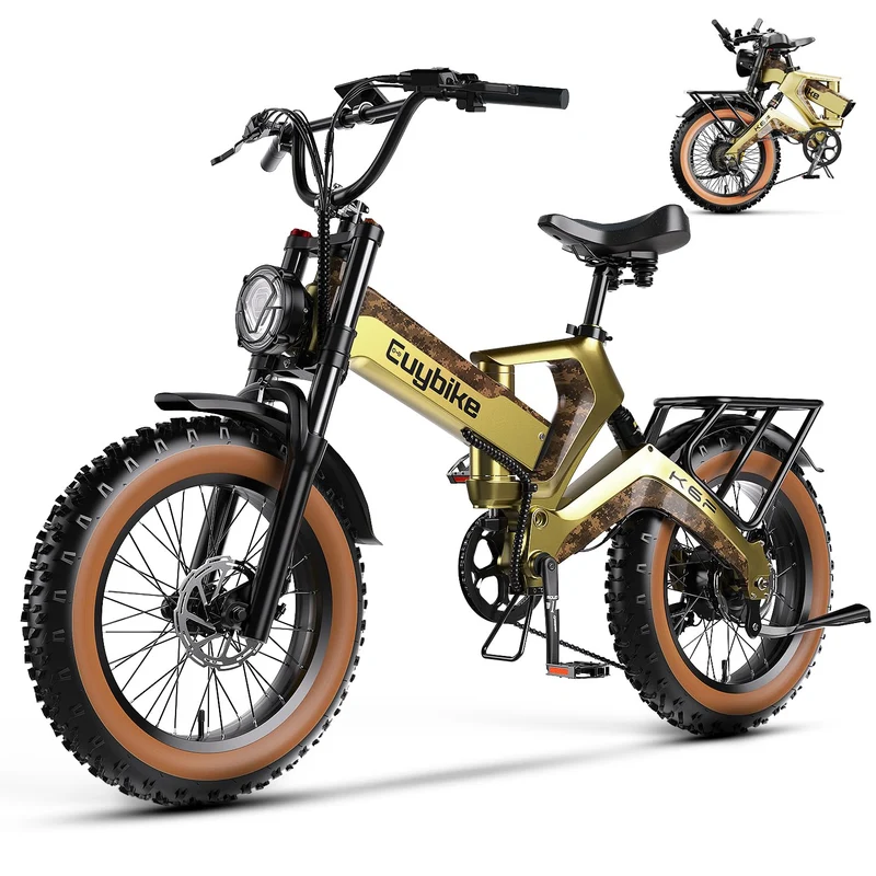 EUYBIKE K6 Pro Folding Fat-Tire E-Bike 2000W – Canada