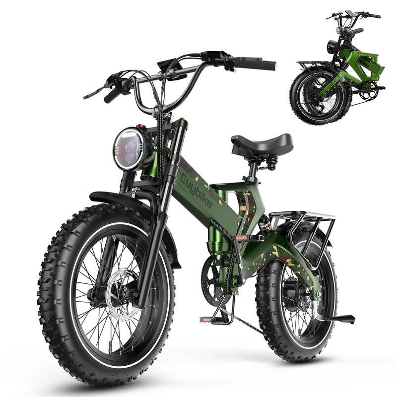 EUYBIKE K6 Pro Folding Fat-Tire E-Bike 2000W – Canada