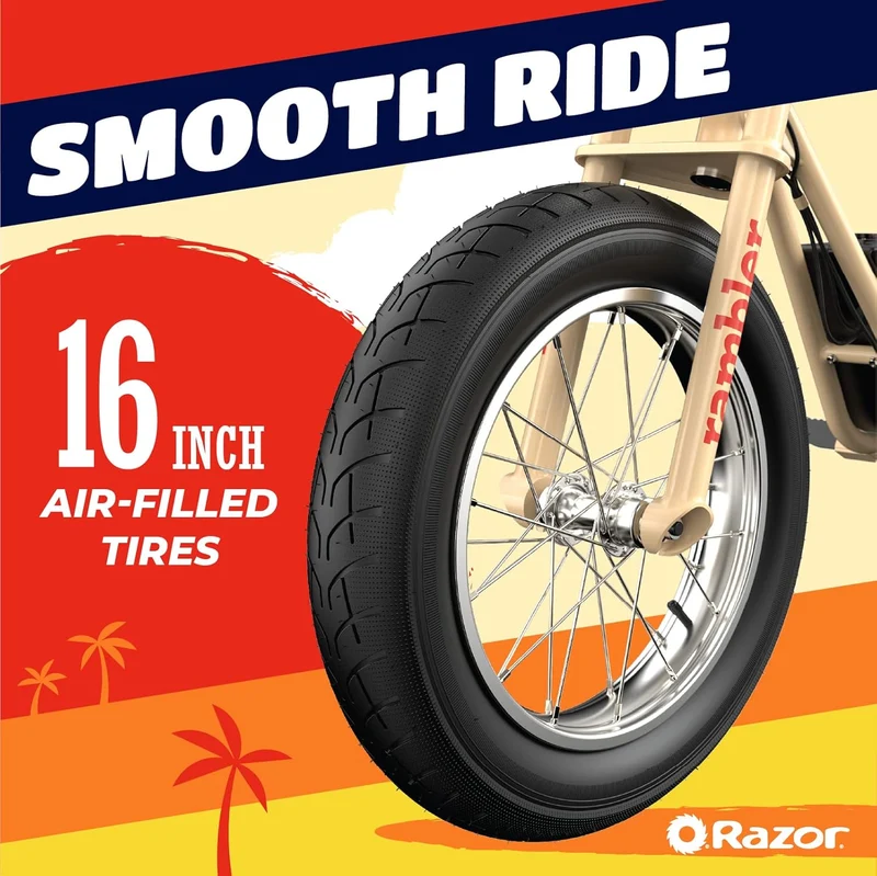 Razor Rambler 16 Electric Minibike – 36V Retro-Style E-Bike Canada