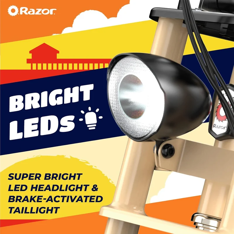 Razor Rambler 16 Electric Minibike – 36V Retro-Style E-Bike Canada